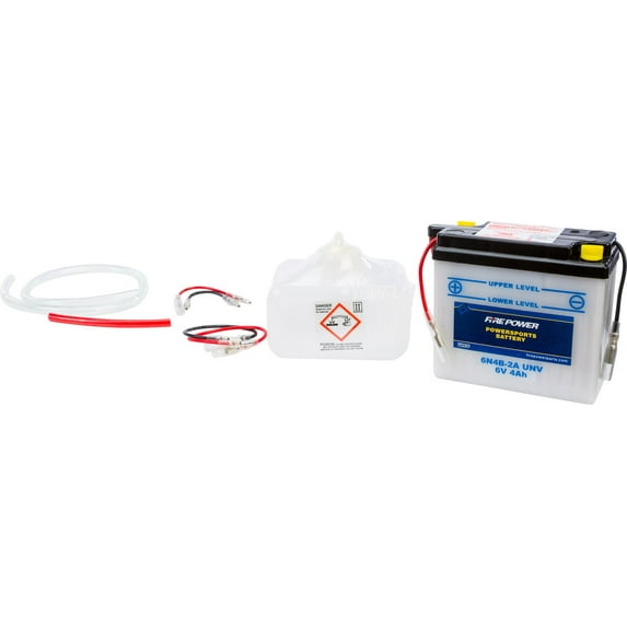 Fire Power Battery W/ACID Compatible With Suzuki Ts100 1978-1981