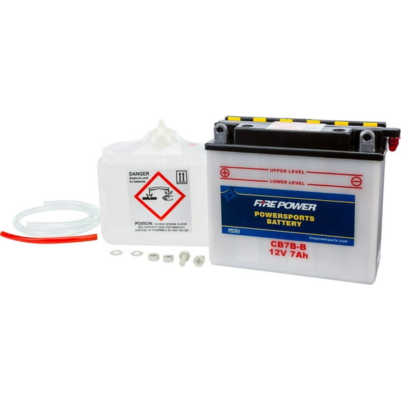 Fire Power Battery W/ACID Compatible With Yamaha TT-R225 1999-2004