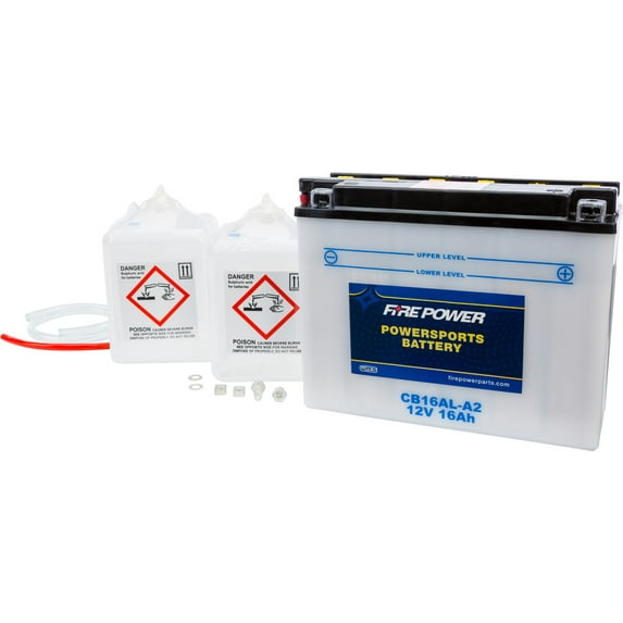 Fire Power Battery W/ACID Compatible With Yamaha XV750 Virago 1981-1996