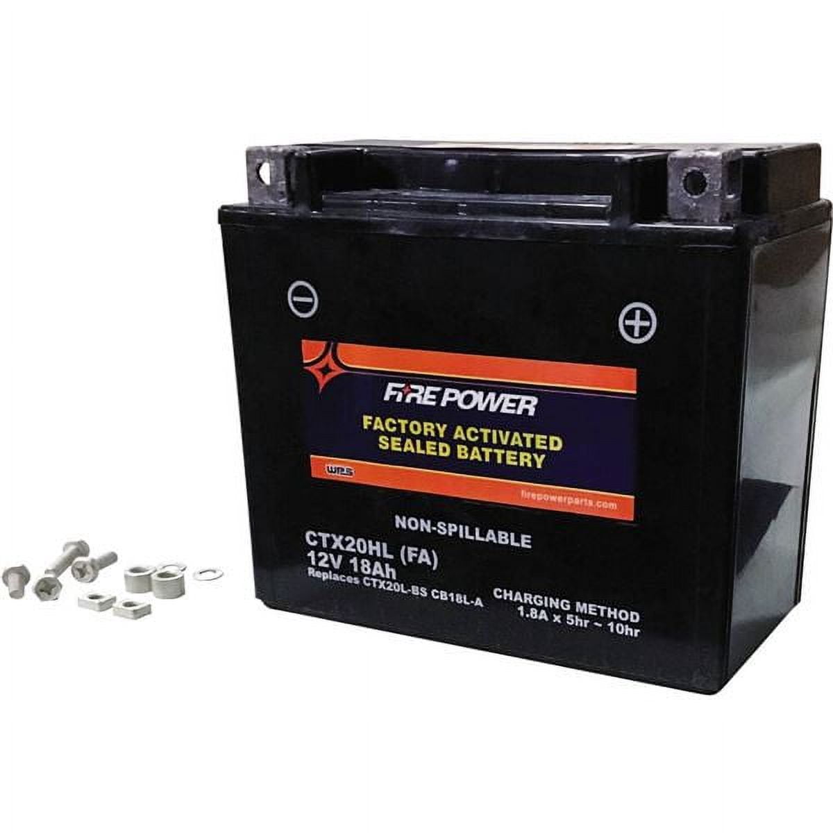 Fire Engine Battery Fire Power Factory Activated Sealed Battery Ctx20Hl-Bs(Fa) - Walmart.com