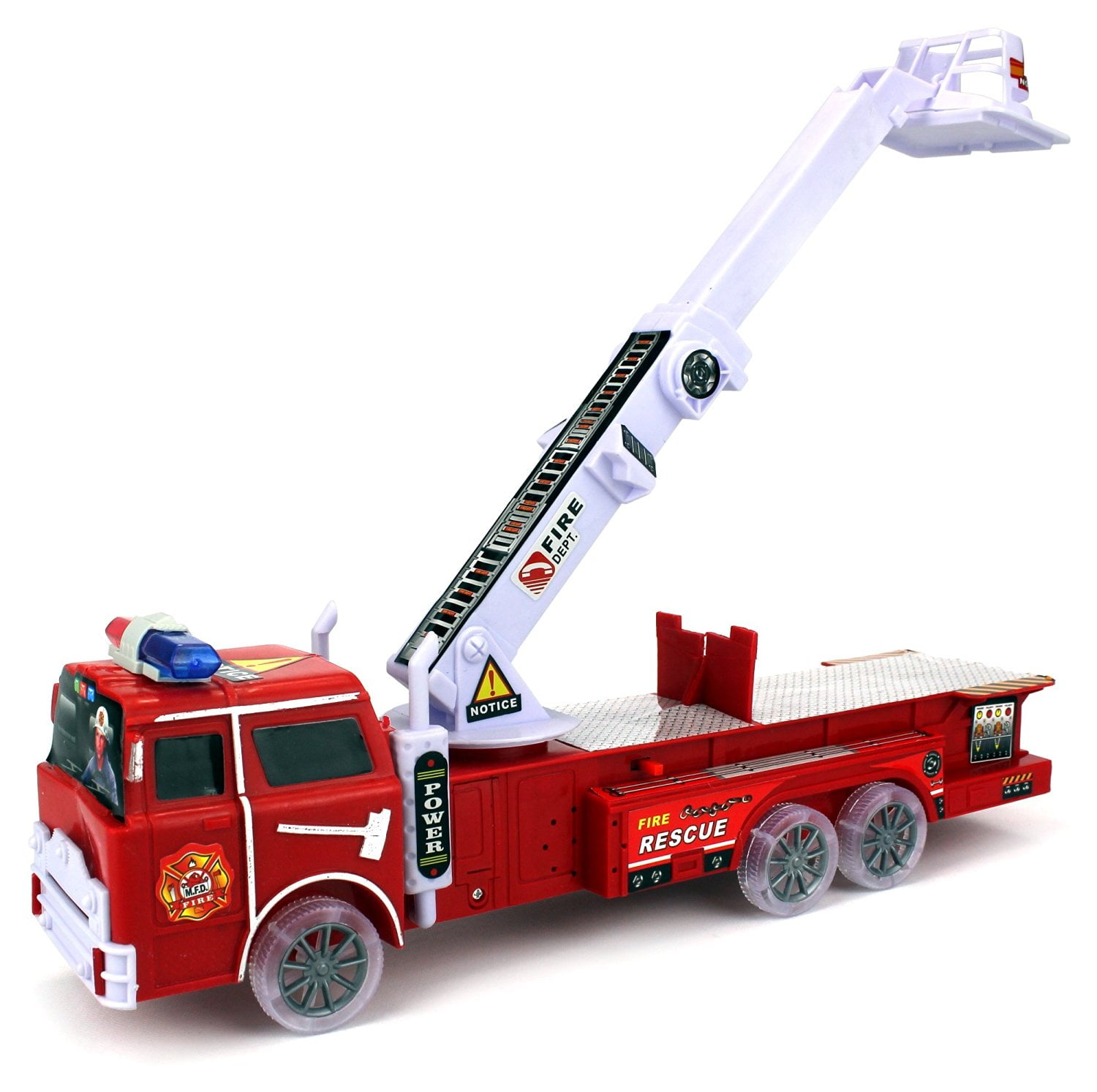EPFamily Friction Powered Toy Crane Truck with UK