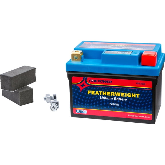 Fire Power Featherweight Lithium Battery 120 CCA Compatible With KTM 450 SX-F 2007-2014