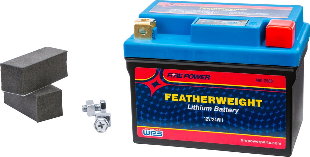 Fire Power Featherweight Lithium Battery 120 CCA Compatible With Suzuki DR200SE 1996-2013