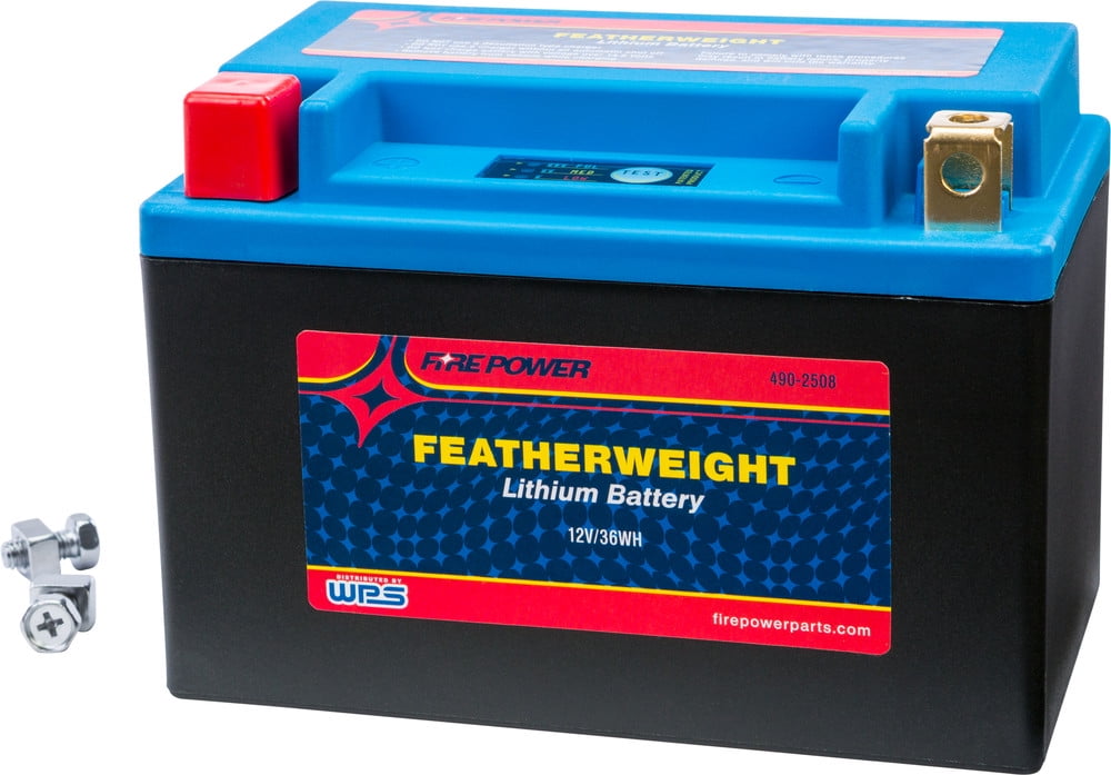 Fire Power Featherweight Lithium Battery 165 CCA 12V/36WH Compatible With Suzuki AN400 Burgman 2003-2014