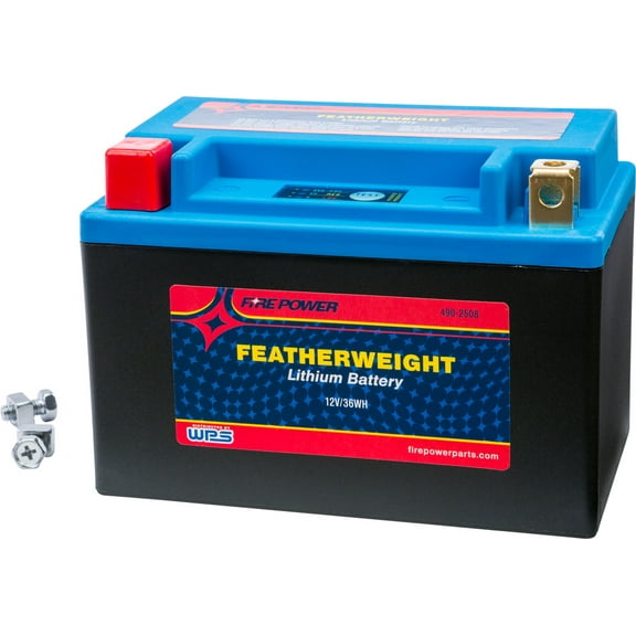 Fire Power Featherweight Lithium Battery 165 CCA 12V/36WH Compatible With Suzuki AN400 Burgman 2003-2014