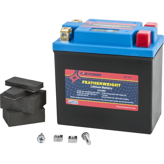 Fire Power Featherweight Lithium Battery 220 CCA Compatible With Kawasaki KZ750L [4Cyl] 1983