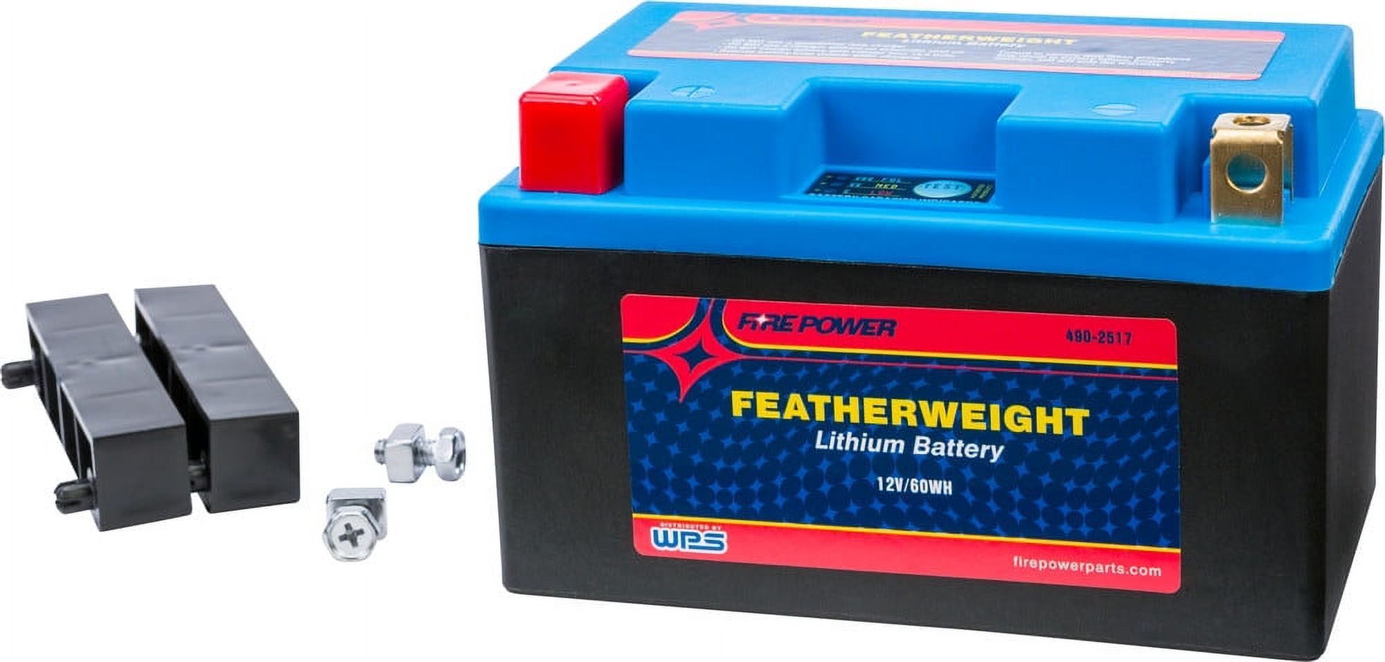 Fire Power Featherweight Lithium Battery 250 CCA HJTZ14S-FP-IL 12V/60WH Compatible With Honda CB900F 919 2002-2007