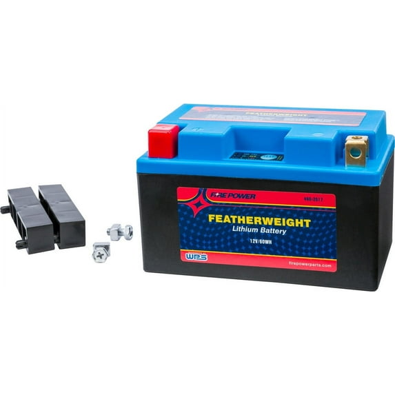Fire Power Featherweight Lithium Battery 250 CCA HJTZ14S-FP-IL 12V/60WH Compatible With MV Agusta F4-1000 S 1+1 2005-2006
