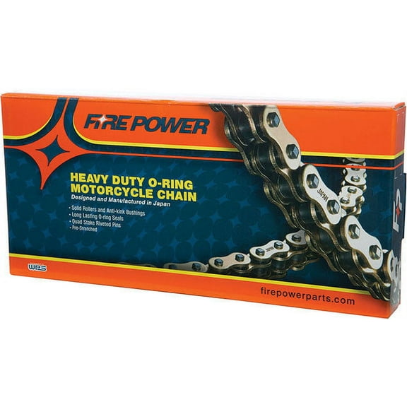 Fire Power MX ATV Motorcycle O-Ring Chain 520 Pitch 120 Links 520FPO-120