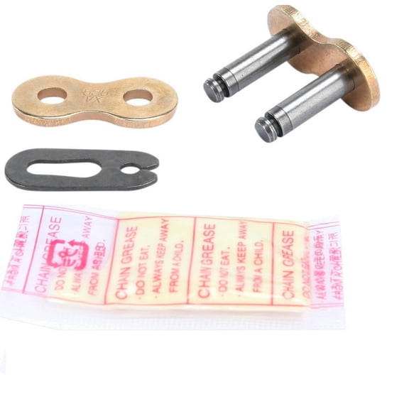 Fire Power MX ATV Motorcycle O-Ring Clip Master Link Gold 525FPO-SKJ/G