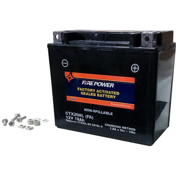 Fire Power Sealed Factory Activated Battery CTX20HL-BS(FA) Compatible With Triumph Rocket III 2004-2010