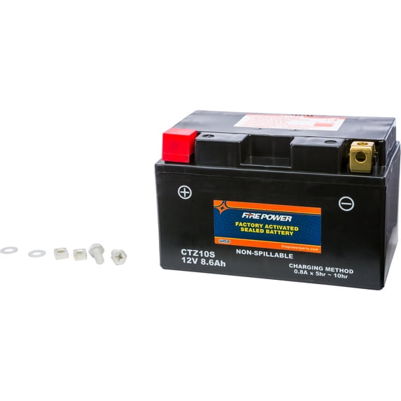 Fire Power Sealed Factory Activated Battery CTZ10S Compatible With Honda CBR500RA ABS 2014