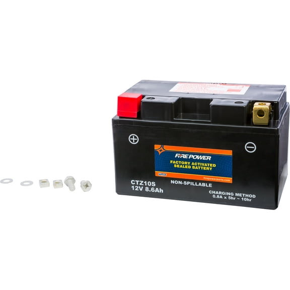 Fire Power Sealed Factory Activated Battery CTZ10S Compatible With Yamaha FZ-07 2015-2017