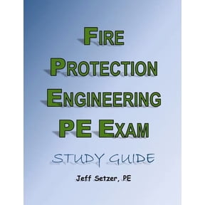 Fire Protection Engineering PE Exam Study Guide, (Paperback)