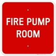 thumbnail image 1 of Fire Pump Room Sign,, 1 of 1