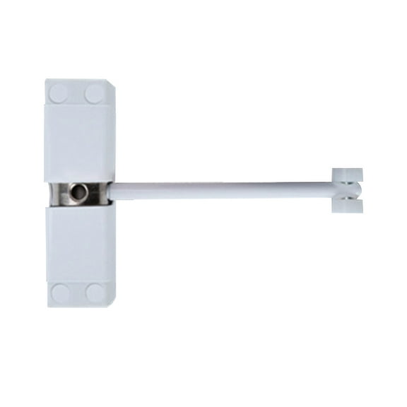 Fire Rated Door Closer, Adjustable Surface Mounted, White, Grade 1 Adaptable, Heavy Duty Alloy Construction,   Controlled Closure, Adjustable Closing Speed, Ready To Install,