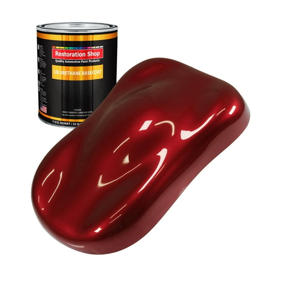 Fire Red Pearl 1 Quart URETHANE BASECOAT Car Auto Body Paint