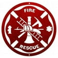 thumbnail image 1 of Fire Rescue 12 Inch Scenic Sign, 1 of 1