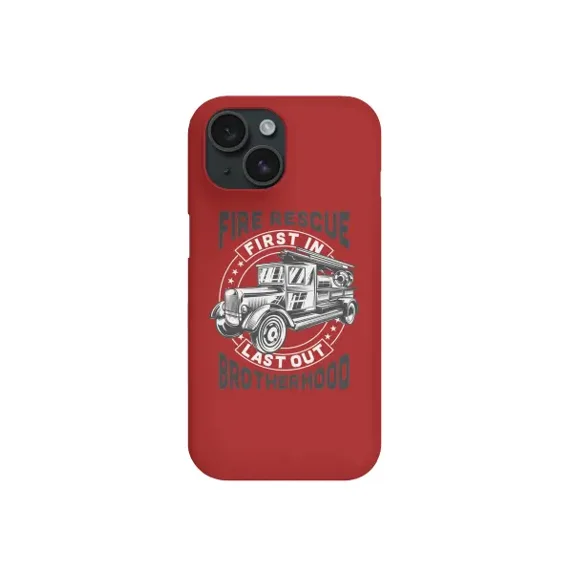 Fire Rescue Brotherhood Firefighter Phone Case for iPhone 16 15 14 13 ...