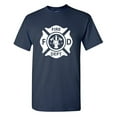 thumbnail image 1 of Fire Rescue Department Sarcastic Humor Costume Graphic Tees Gift For Mens Novelty Funny T Shirt, 1 of 6