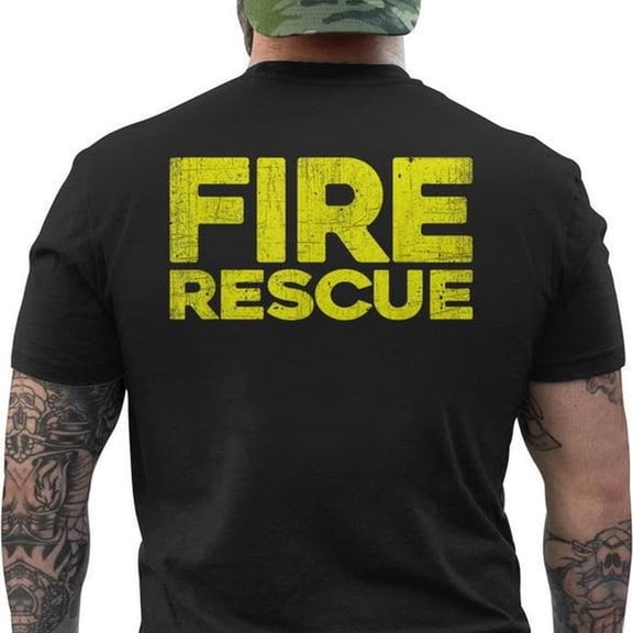 Fire Rescue Firefighter Fian Fire-Rescue Departt T-Shirt