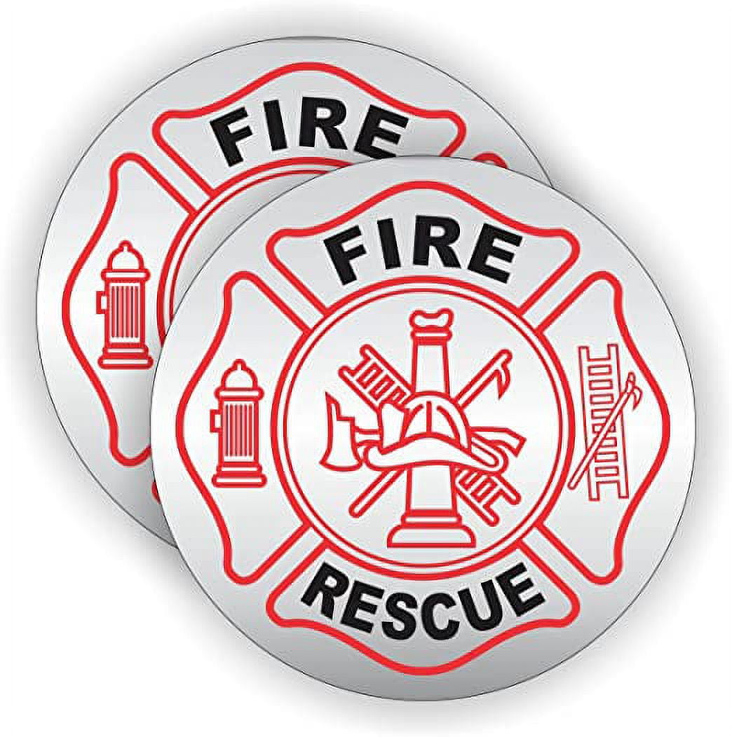 Heavy Rescue Sticker Fire / Rescue Hard Hat Decal / Helmet Sticker Firefighter Squad ...