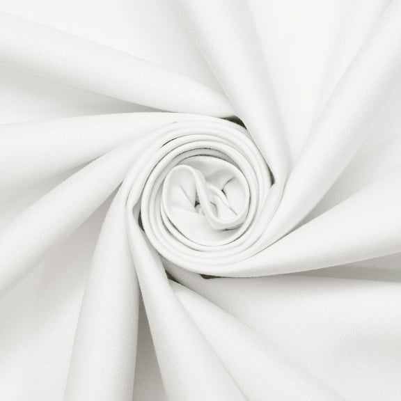 Fire Retardant Coated Waterproof Thermal Regulating Blackout Polyester Cotton Lining (60 Inch) Fabric By The Yard - Off White (10 Yards)