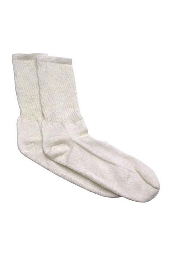 Fire Retardant Socks, White, Size XXL