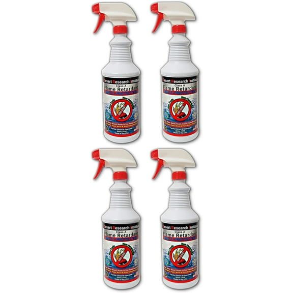 Fire Retardant Spray (Class A for Fabric, Wood, Theater Curtains & More) Eco-Safe, Non Toxic, C.A.C. Title-19, ASTM E84, DRI-ONE
