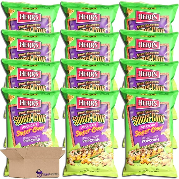 Fire Roasted Mexican Street Corn Popcorn 1.5 Oz, 12 Bags