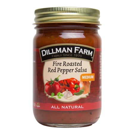 Fire Roasted Red Pepper Salsa Medium