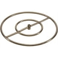 Fire Round Stainless Steel Burner (FRS24HCNG), 24Inch, High Capacity