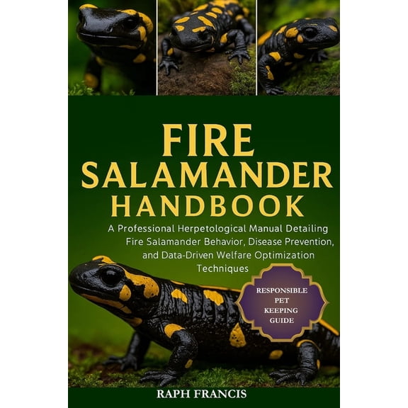 Fire Salamander Handbook: A Professional Herpetological Manual Detailing Fire Salamander Behavior, Disease Prevention, a, (Paperback)