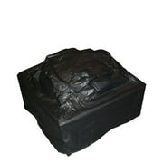 Fire Sense 38" x 38" x 28" Black Fire Pit Cover