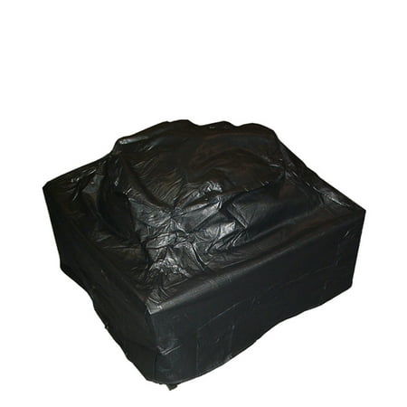 Fire Sense 38" x 38" x 28" Black Fire Pit Cover