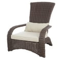 thumbnail interactive-video image 1 of Balkene HomeDeluxe Coconino Wicker Chair-Finish:Mocha/Beige, 1 of 10