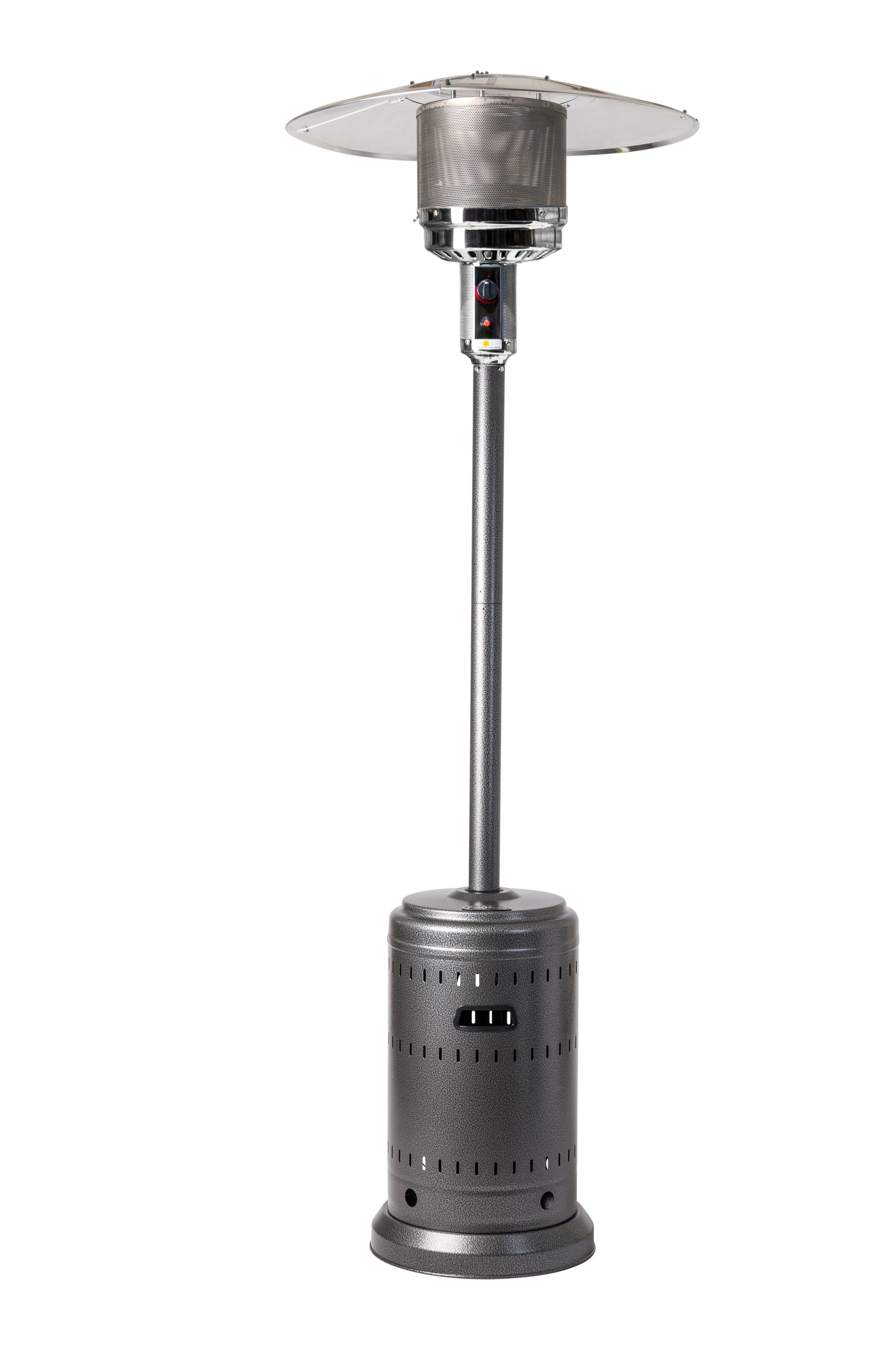 Hammered Platinum 33" x 33" Powder Coated Propane Patio Heater