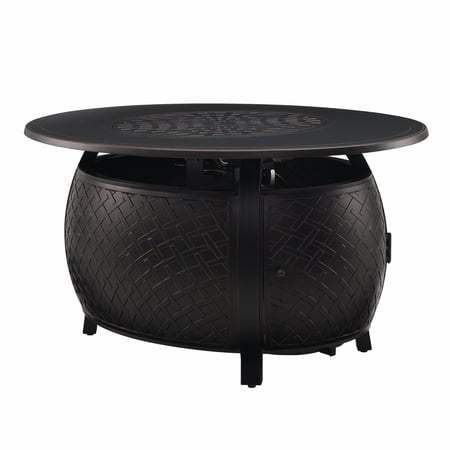 Fire Sense Taylor Aluminum Oval Propane Fire Pit