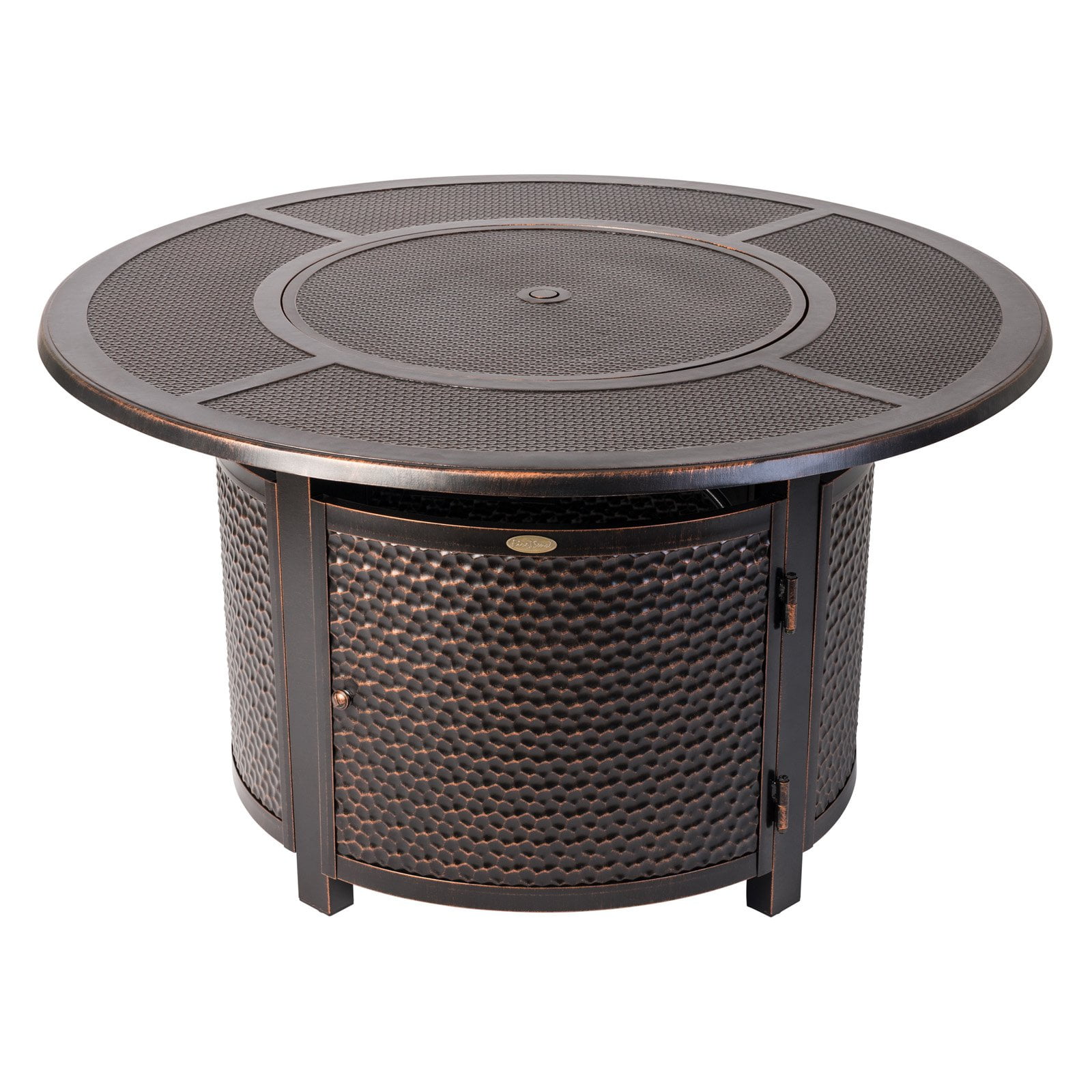 Fire Sense Walkers 44 in. Round Fire Pit Propane