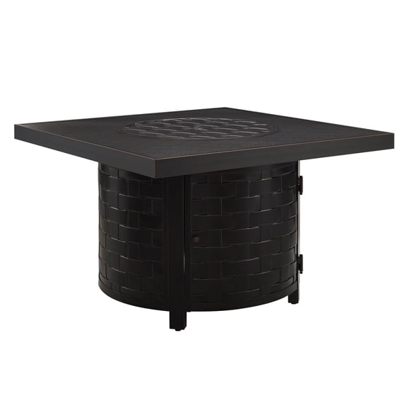 Henley Square Aluminum LPG/NG Fire Pit