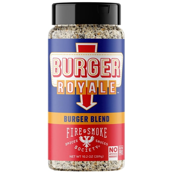 Fire & Smoke Burger Royale Burger Seasoning, 10.2 oz