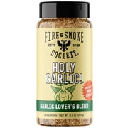 Fire & Smoke Society Holy Garlic All Purpose Seasoning, 8.7 oz Mixed Spices & Seasonings