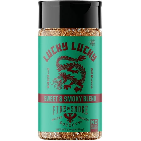Fire & Smoke Society Lucky Lucky Asian Seasoning, 6 Ounce Mixed Spices & Seasonings