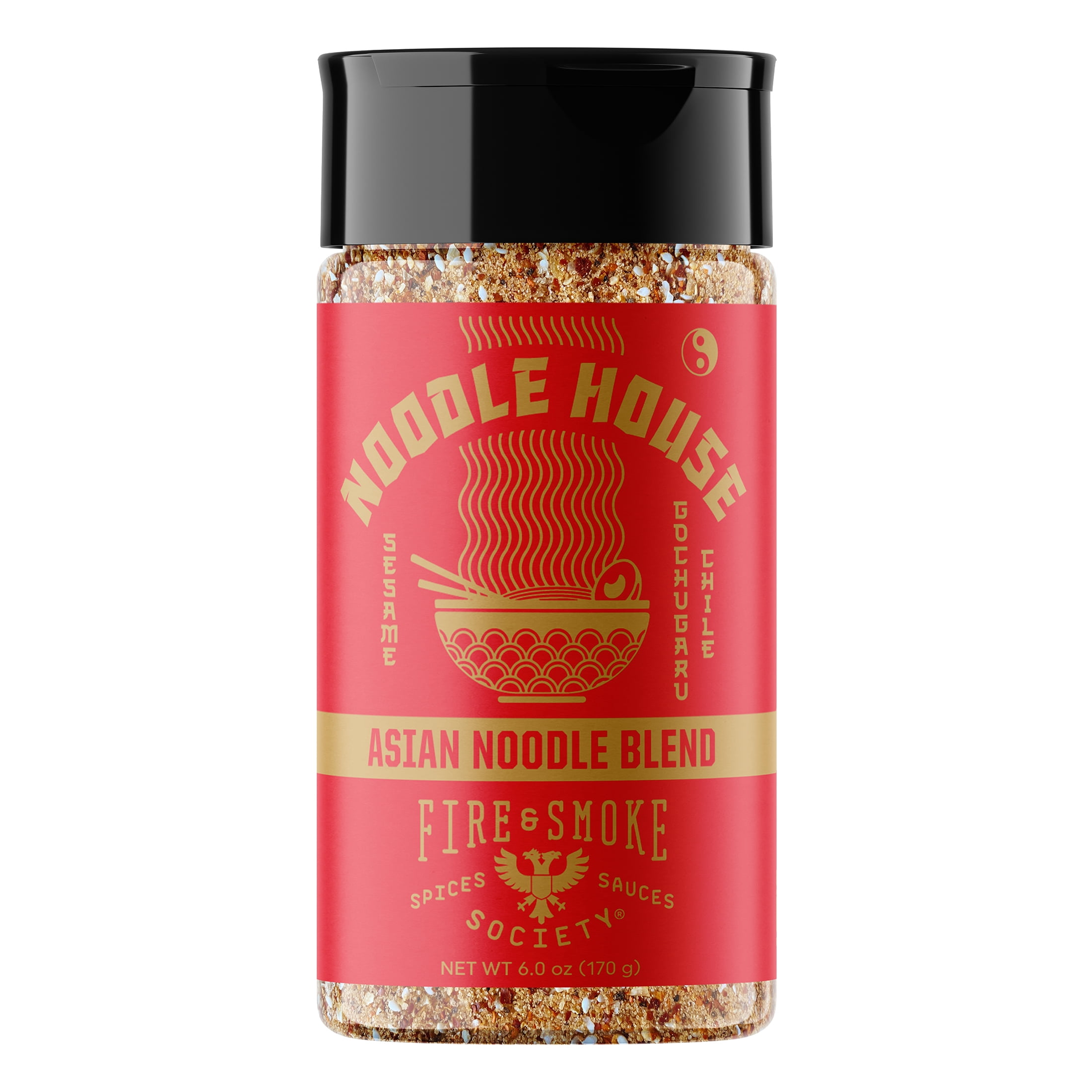 Fire & Smoke Society Noodle House Asian Seasoning, 6 Ounce Mixed Spices & Seasonings