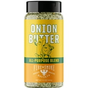 Fire & Smoke Society Onion Butter All Purpose Seasoning Blend, BBQ Rub, 9.2 Ounce Mixed Spices & Seasonings