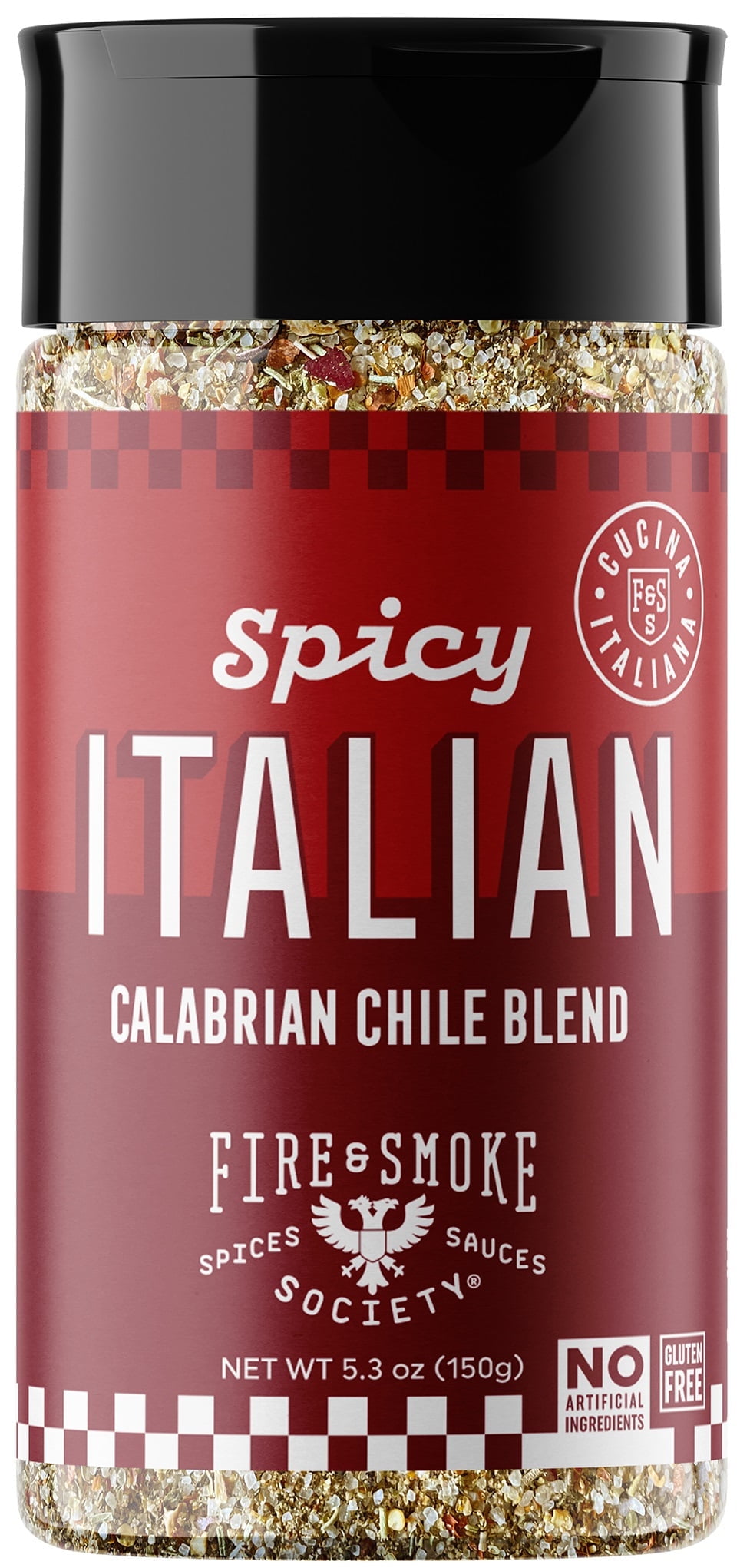 Fire & Smoke Society Spicy Italian Seasoning, 5.3 Ounce Mixed Spices & Seasonings