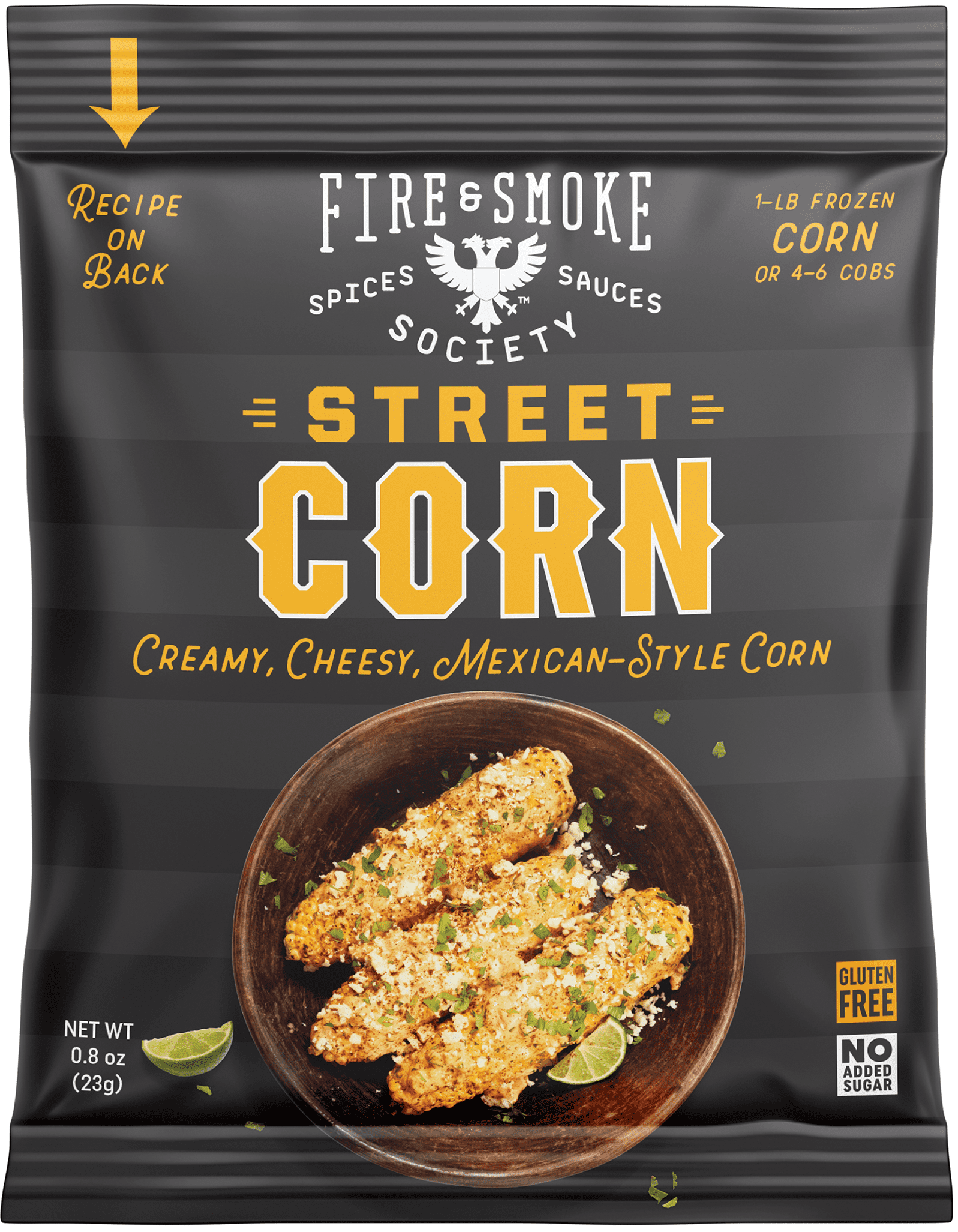 Fire & Smoke Society Street Corn Elote Seasoning, .8 Ounce