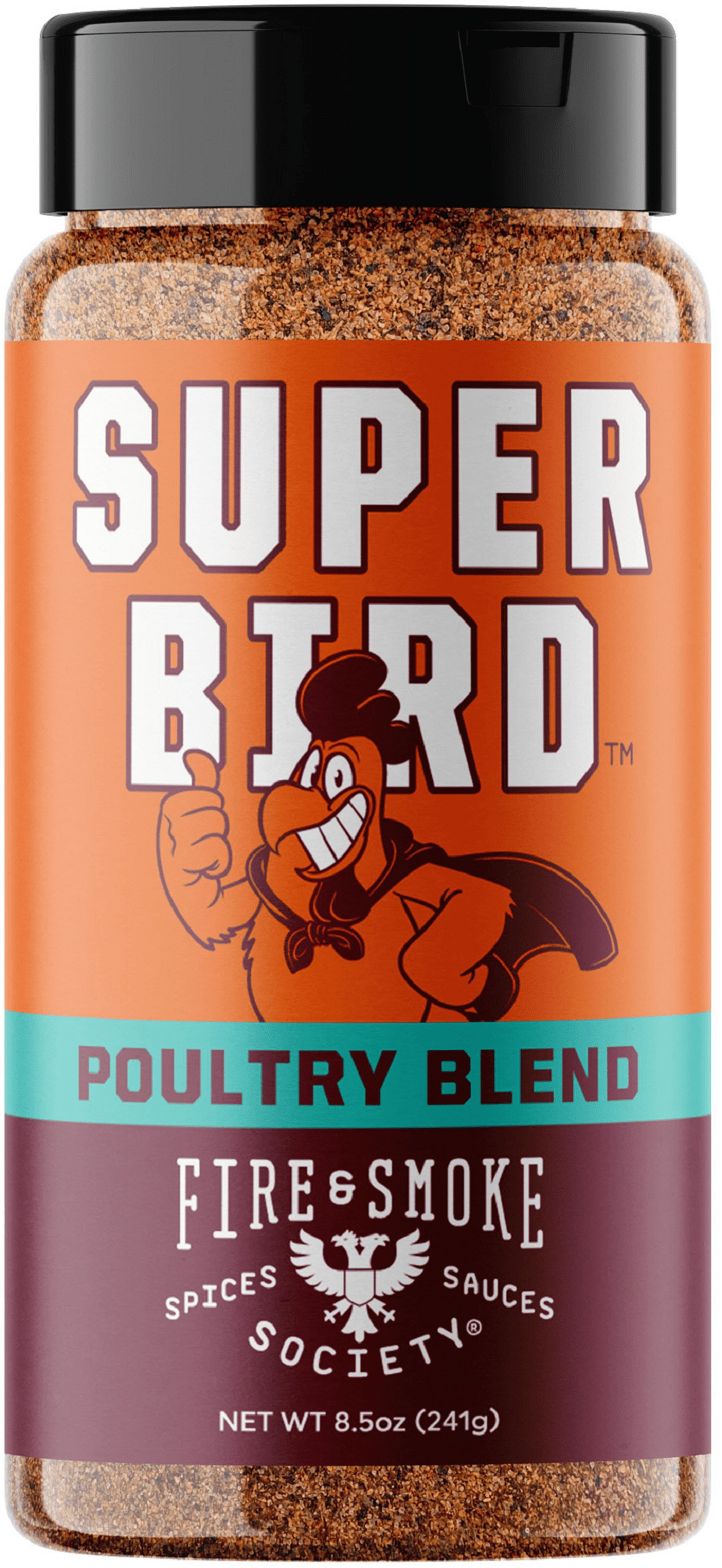 Fire & Smoke Society Super Bird Poultry Seasoning, 8.5 oz