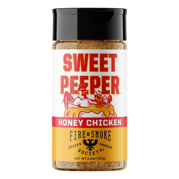 Fire & Smoke Society Sweet Peeper BBQ Rub,  6.6oz