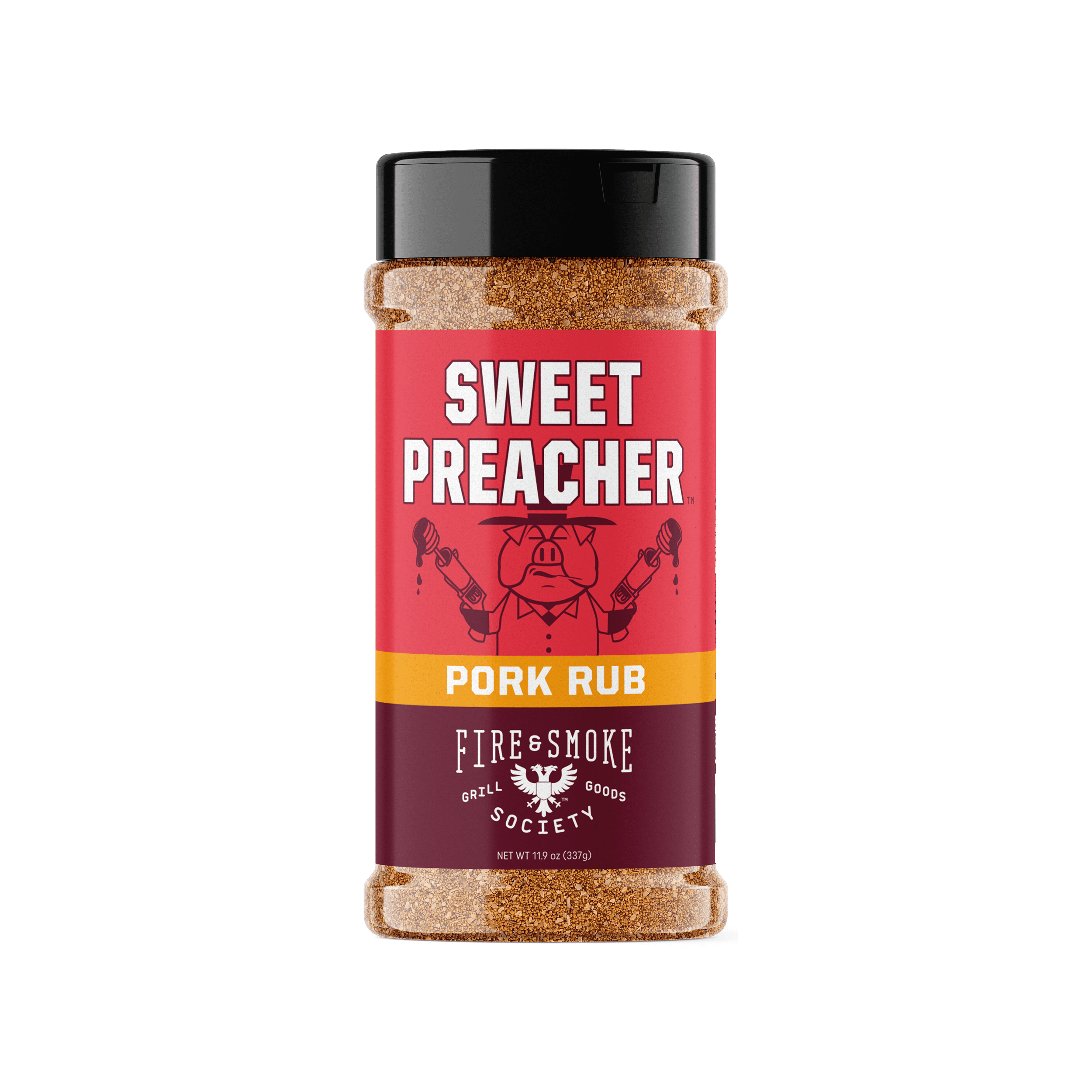 Fire & Smoke Society Sweet Preacher BBQ Seasoning Rub, 11.9 Ounce
